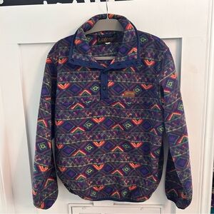 Vintage 90's Collini Native Patterned Fleece Pullover Sweater
Men's US S